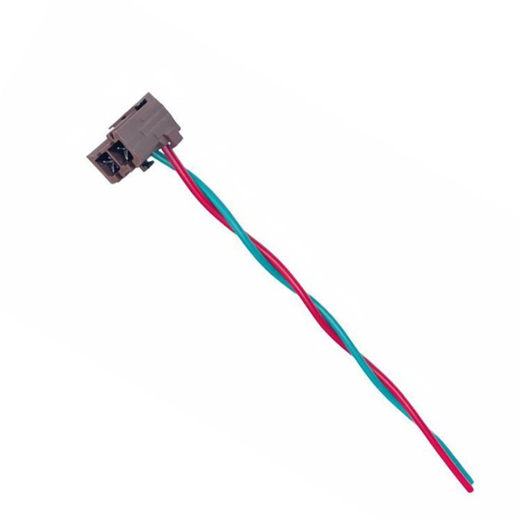 سوکت دو فیش خطر عقب قهوه ای - سوکت دو فیش خطر عقب - سوکت دو فیش خطر عقب قهوه ای برند مکانیکا پلاس 