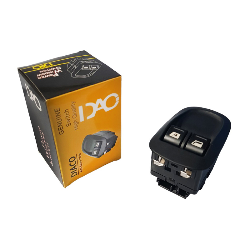  کلید شیشه بالابر اتو پژو 206 تیپ 2 قدیم برند دیاکو 