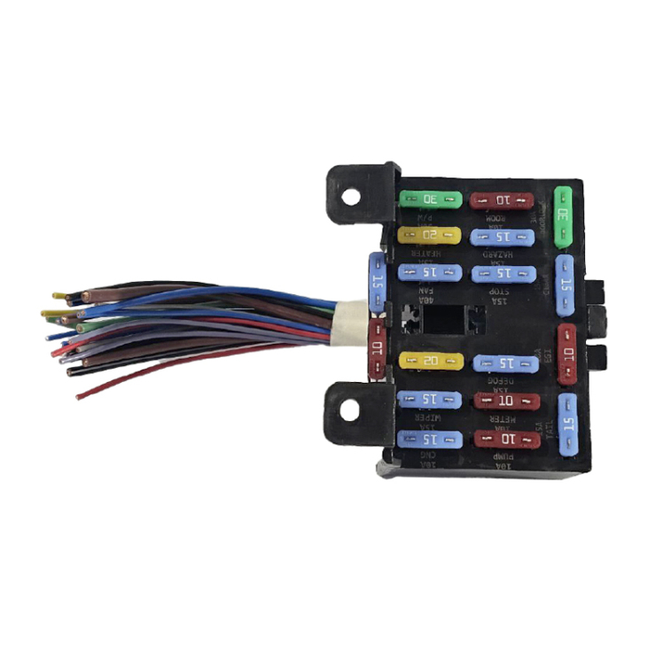 جعبه فیوز کامل پراید - جعبه فیوز کامل داخل اتاق پراید 