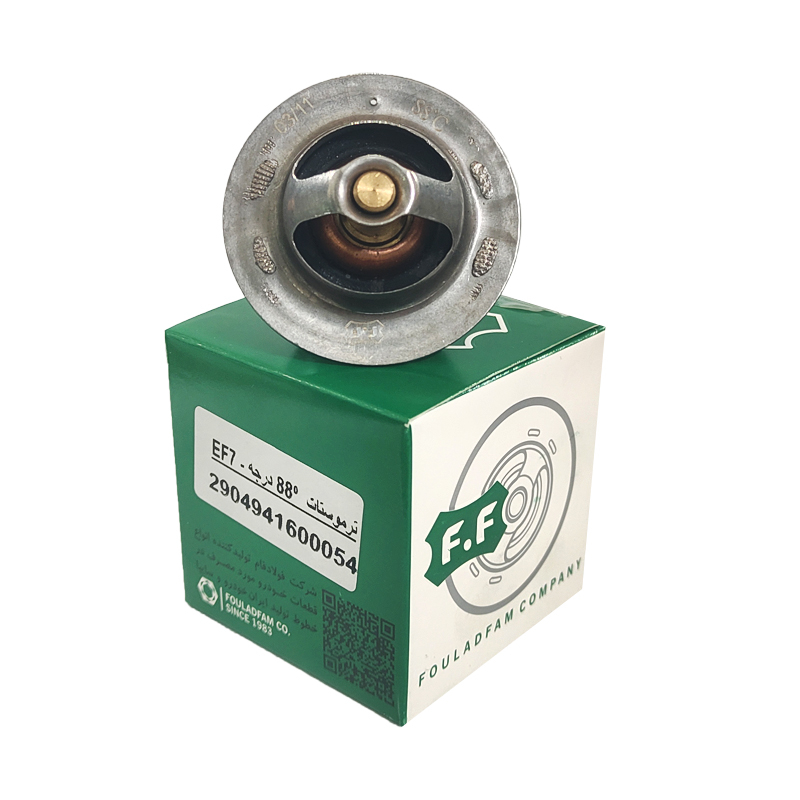  ترموستات خودرو 88 درجه مناسب برای سمند EF7 برند فولاد فام F.F 