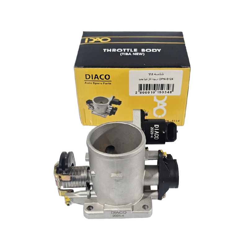  دریچه گاز کامل تیبا مدل جدید برند دیاکو 